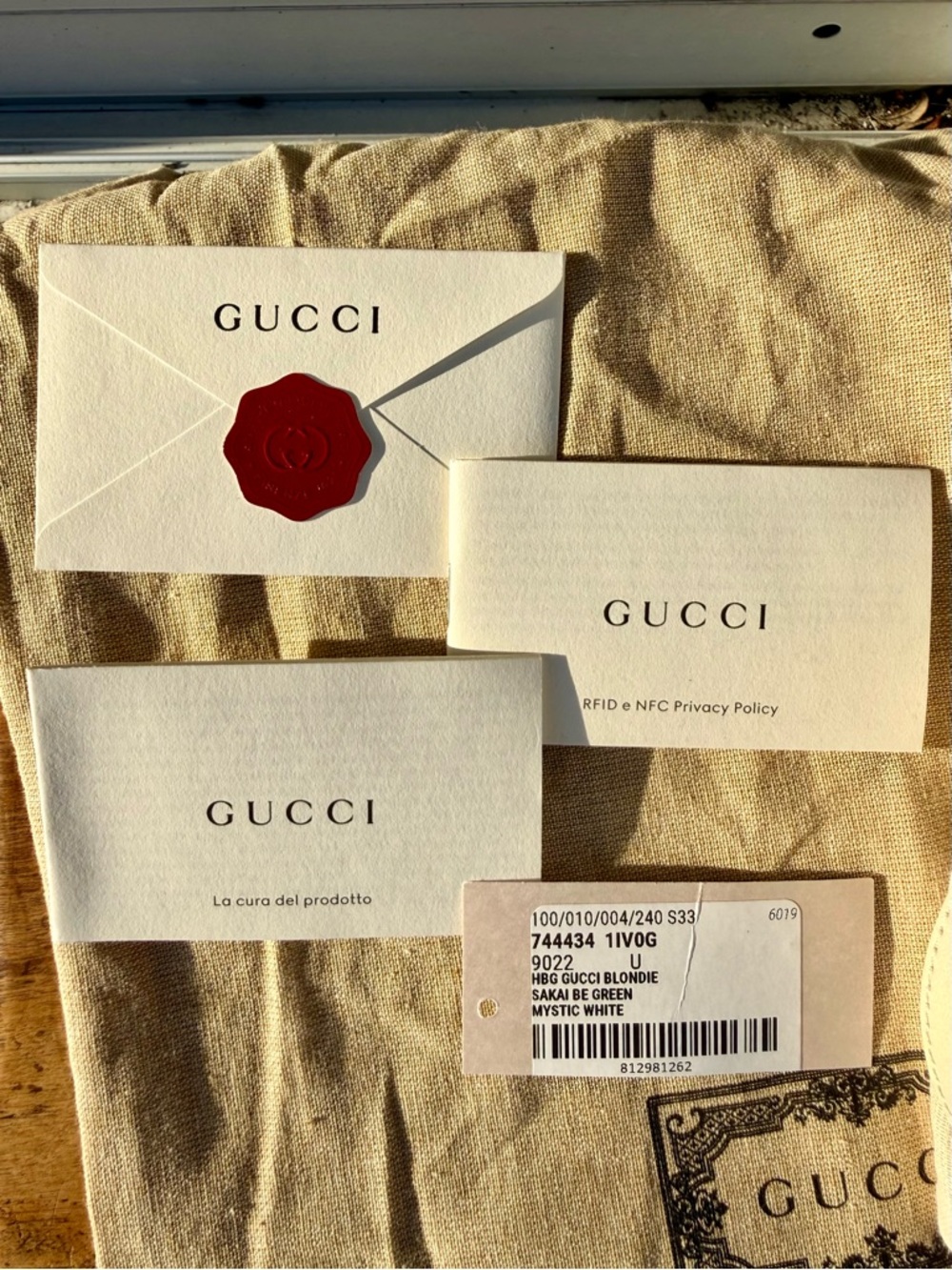 Gucci Top Handle Leather Crossbody Bag - Picture 7 of 7
